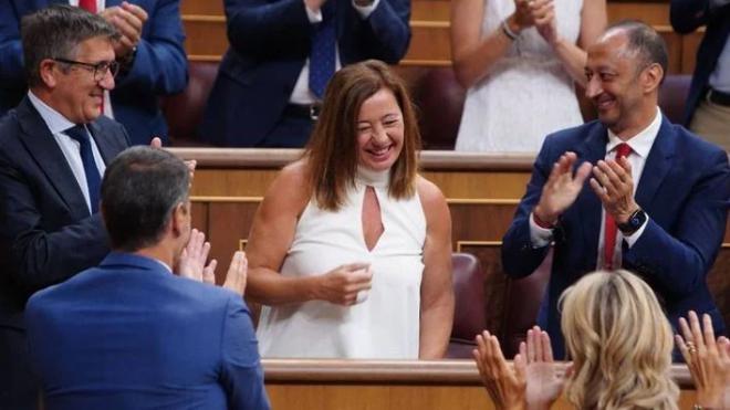 Armengol es elegida presidenta del Congreso de los Diputados
