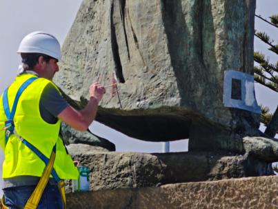 El coste de la restauración del monumento al Padre Anchieta se estima en casi 49.000 euros