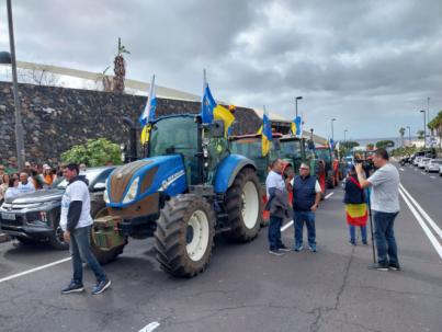El sector primario sale a la calle en Tenerife