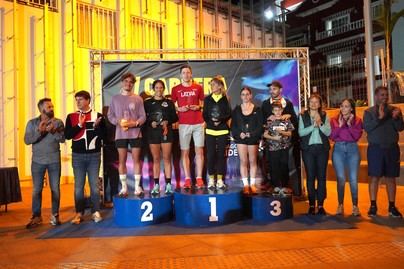 Kristaps Berzins y Brenda Morín ganadores de la XI edición de la Carrera Nocturna