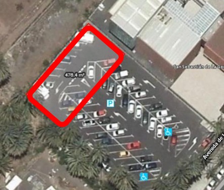 El Ayuntamiento de San Sebastián de La Gomera habilita la zona de autocaravanas con motivo de Semana Santa