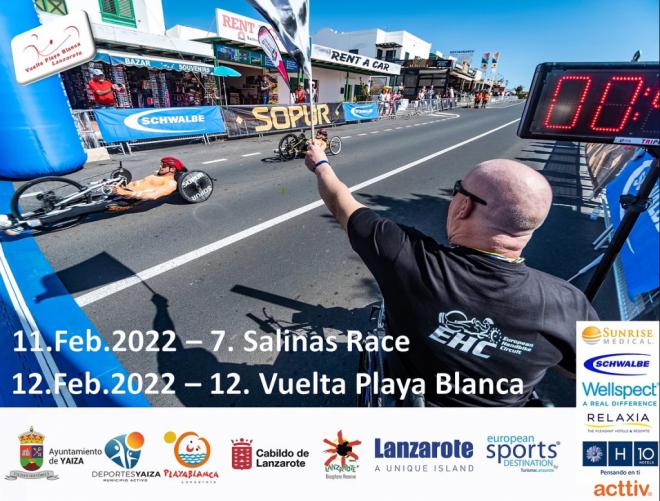 La Handbike vuelve a Playa Blanca con 50 participantes