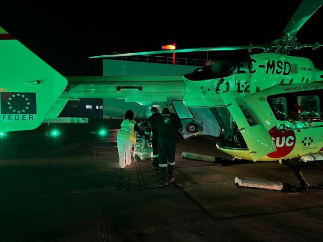 El helipuerto de La Candelaria amplía su horario y estará operativo las 24 horas