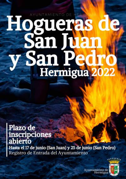 Abierto el plazo de inscripción para las hogueras de San Juan y San Pedro en Hermigua