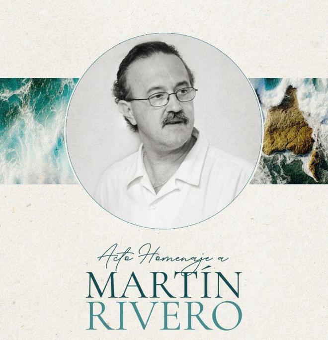 Homenaje al periodista y empresario cultural Martín Rivero