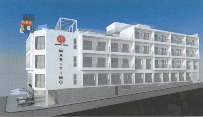 El Hotel Marítimo comienza su reforma y renovación