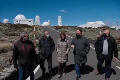 Transición Ecológica pone en valor el plan del IAC para reducir su huella de carbono un 80% en cuatro años