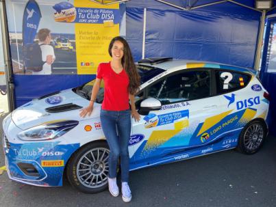 Raquel Acosta salta al automovilismo de la mano del DISA-COPI SPORT y el Ford Fiesta Rally 4 de Archiauto