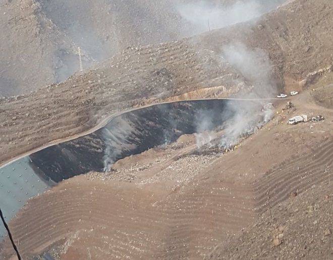 Controlado el incendio declarado en el Complejo Medioambiental de El Revolcadero