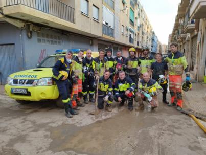 Gran Canaria realiza el relevo del personal destacado en Valencia