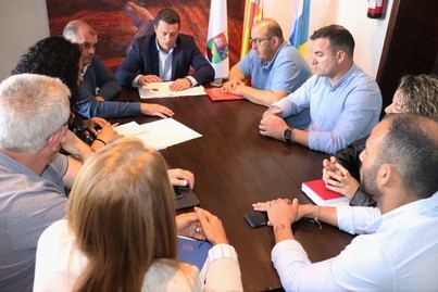 El alcalde Óscar Noda asume la Concejalía de Vías y Obras de Yaiza