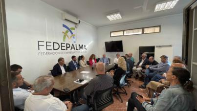 FEDEPALMA y FEPECO recuerdan que la reconstrucción de la isla sólo tendrá éxito con la iniciativa privada como protagonista