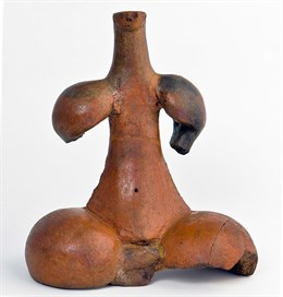 El 'Ídolo de Tara' regresa al Museo Canario tras seis meses en el Museo Arqueológico Nacional