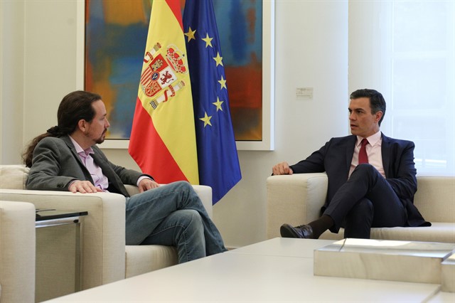 Iglesias, tras su reunión con Sánchez, no desvela si habrá gobierno de coalición