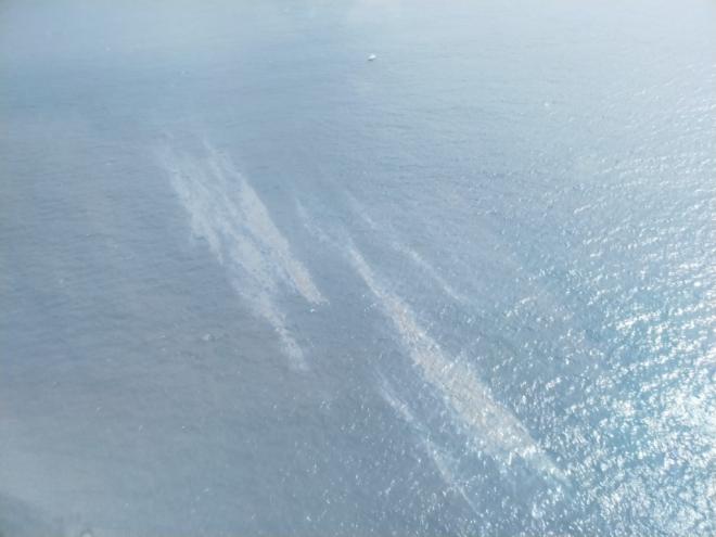 Detectan una mancha de combustible frente a la costa de Las Palmas de Gran Canaria y Telde