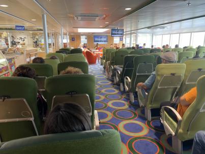 Un total de 364.000 pasajeros viajaron en Fred. Olsen Express en julio