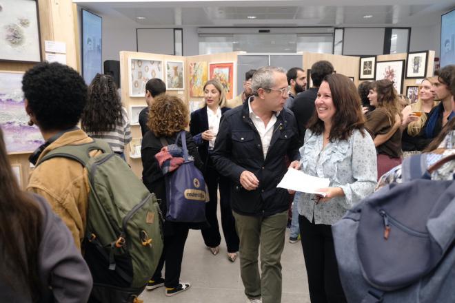 Merkarte da a conocer las obras de 29 jóvenes artistas durante el periodo navideño