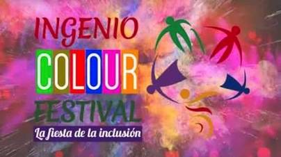 Casi 700 kilos de polvos de colores en el Ingenio Colour Festival
