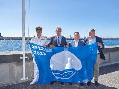 El Real Club Náutico de Tenerife iza la Bandera Azul