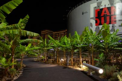 Inauguración del Jardín del entorno del Espacio Cultural El Tanque