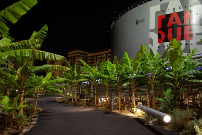 Inauguración del Jardín del entorno del Espacio Cultural El Tanque