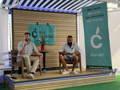 Presentación de los Candidatos de Más Canarias en el Ayuntamiento de Adeje