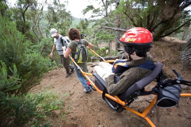La Santa Cruz Extreme será sede de una carrera internacional para sillas adaptadas