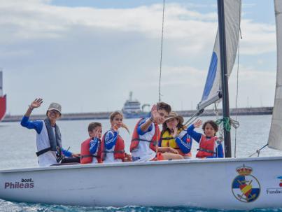 La jornada ‘Pequeño Valiente’ inaugura la XXVIII Regata Trofeo Infantas de España