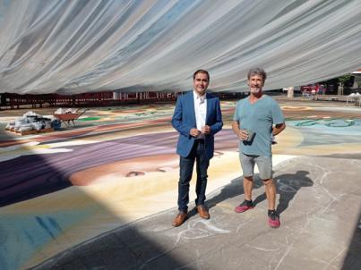 Tacoronte lucirá este domingo todo el esplendor del Corpus con su tapiz central