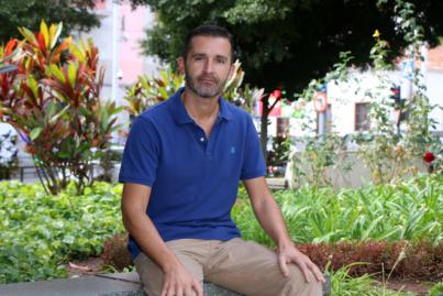 Juan Emilio Hilario Delgado, presidente de la Federación Canaria de Tenis de Mesa