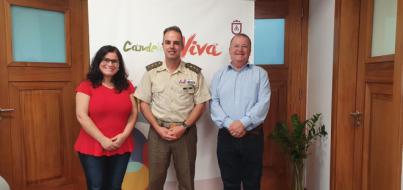 Recibimiento al subdelegado de Defensa en Santa Cruz de Tenerife