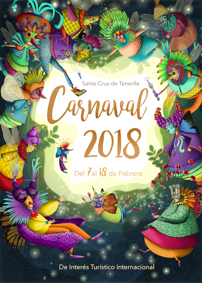 “La guardia del cetro”, cartel anunciador del Carnaval 2018