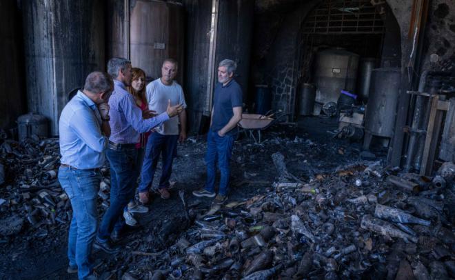 Plan de acción agrícola para prevenir futuros incendios en La Palma
