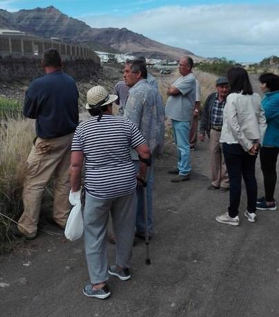Vecinos de La Aldea se rebelan contra la extracción de áridos