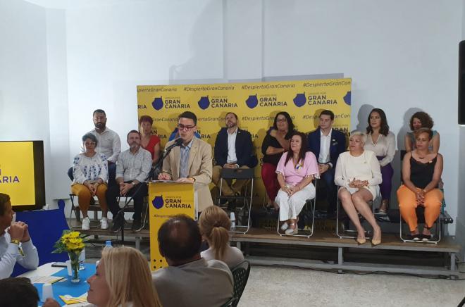 UxGC presentó la candidatura al Ayuntamiento de La Aldea de San Nicolás