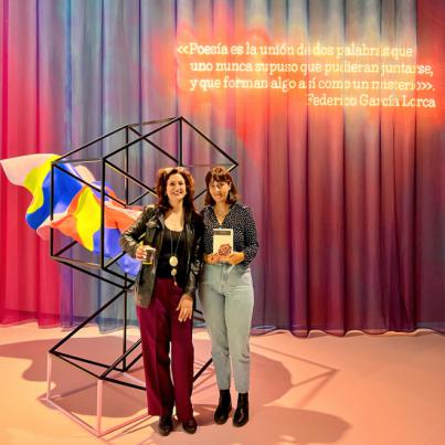 La escritora lanzaroteña Lana Corujo participa en la Feria Internacional del Libro de Fráncfort 2022