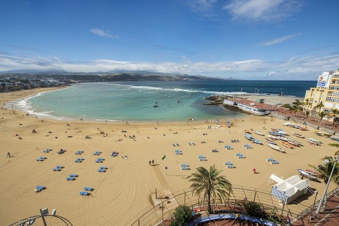 Las Canteras entre las 15 mejores playas de Europa según el ranking Travelers’ Choice de Trip Advisor