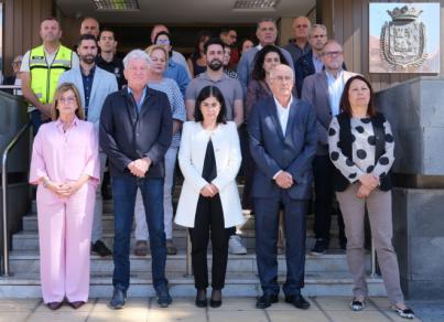 LPGC guarda un minuto de silencio por las víctimas de las inundaciones
