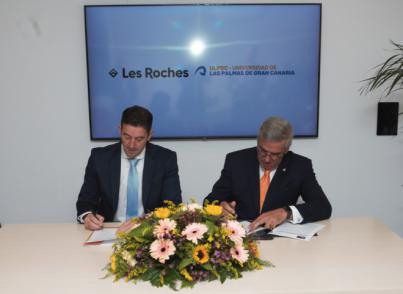 Les Roches y la Universidad de las Palmas de Gran Canaria firman un convenio marco de colaboración