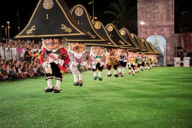 Pruebas selectivas para escoger a los participantes de la Danza de Enanos
