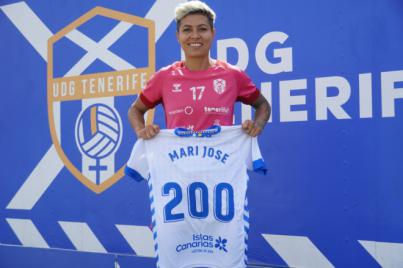 María José sigue agrandando su leyenda en la UDG Tenerife