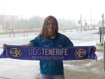 La UDG Tenerife ficha a la defensa María Portolés