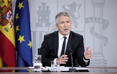 Marlaska: 'Se aplicará el Código Penal con contundencia al independentismo violento'