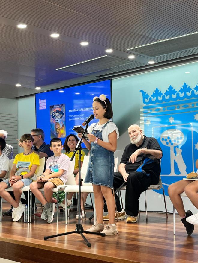 Martina Luis Domínguez representa a Canarias en el concurso nacional de lectura en voz alta