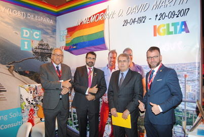 El Gay Pride Maspalomas 2018 es recibido en Fitur con honores de la gran fiesta de igualdad
