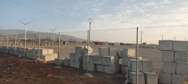 Precintadas las obras de instalación de un parque fotovoltaico en El Matorral