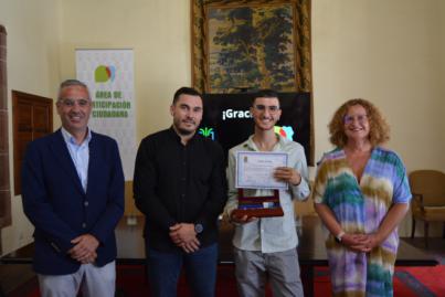 Premio al Mérito Ciudadano al activista medioambiental Darío Hernández