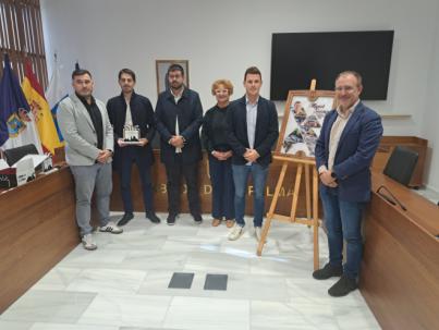El Cabildo reconoce al piloto Miguel Suárez, Campeón de Canarias de Rallyes