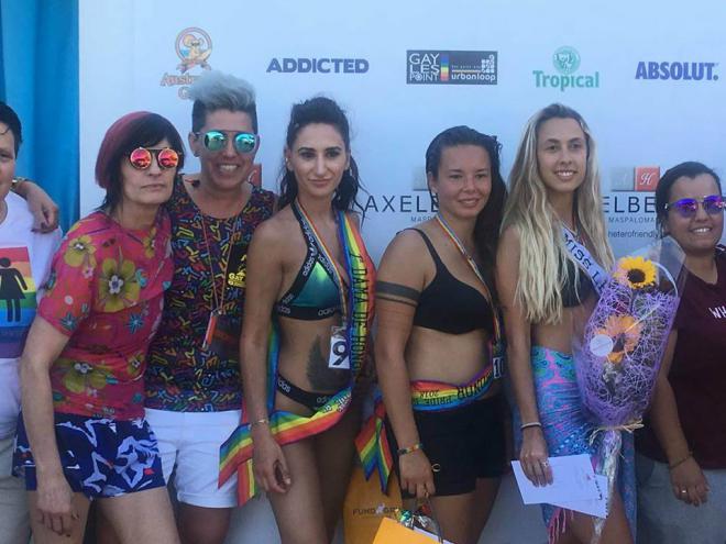Cynthia Valdivia se proclama Miss Lesbiana de Maspalomas Gay Pride 2018