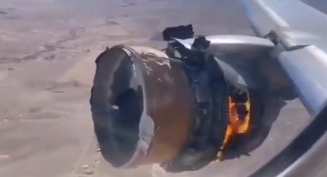 Un avión pierde parte del motor tras despegar de Denver